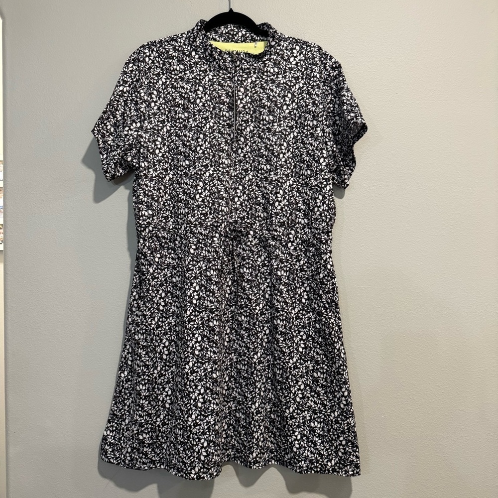 Bermuda Sands Women’s Dress Floral Short Sleeve Golf XL